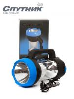 Фонарь аккум. Спутник AFC900-5W 5Вт+30SMD LED черн/синий