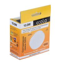 Лампа светодиодная GX53 10 Вт 6000К Ecola