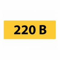 Символ 220В (20х40) мм