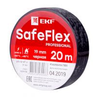 Изолента ЭКФ черная 19 мм Safe-Flex