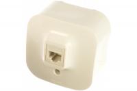 Розетка Кутео RJ45 белая