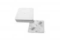 Коробка распред. 100х100х25 без конт. груп.  бел IP40 U-plast
