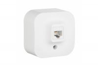 Розетка Кутео RJ11 белая