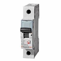 Автомат LEGRAND TX3 6000 1P 10A тип C 6 кА 