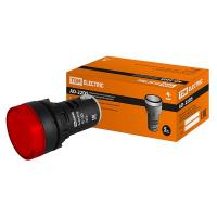 Лампа AD22DS (LED) матрица d22 мм красный