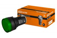 Лампа AD22DS (LED) матрица d22 мм зеленый
