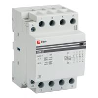 Контактор модульный КМ 63А 4NO (3 мод.)