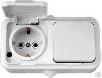 Блок 1 кл + 1 с/з В-РЦ-657 Пралеска IP44