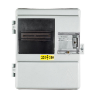 Щит КДЕ-1 с динрейкой IP54 пластик