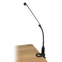 Светильник настольный LED TLD-572 7Вт 4500K димм. струбцина черный