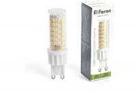 Лампа светодиодная капсульная G9 13 Вт 220 В 4000К Feron