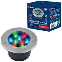 Светильник светодиодный декоротивный ULU-B12A-9W IP67 тротуарный RGB свет Uniel