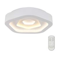 Светильник св. потолочный FLAMENTO DLC-N504 62W IRON/WHITE 62 Вт. диммир. пульт D 490 мм