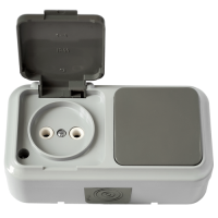 Блок 1 кл + 1 б/з В-РЦ-653 Пралеска IP54
