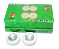 Светильник на липучке LED D003 , 3W, 3AAA (240)