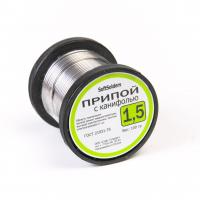 Припой на катушке 1,0 мм 100 гр. без канифоли