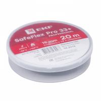 Изолента ЭКФ черная 19 мм Safe-Flex Pro 33+