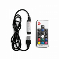 Контроллер для светодиодной ленты RGB 12V WLC-CP/02 USB мини