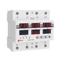 Реле напряжения и тока с дисплеем MRVA-3 63А ЭКФ