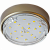 Светильник точ. Ecola GX53 Накладной Легкий Золото 18x88