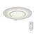 Светильник св. потолочный FLAMENTO DLC-N503 42W ACRYL/CLEAR 42 Вт. диммир. пульт D 500 мм