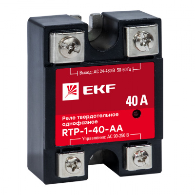 Реле твердотельное однофазное RTP-40-AA