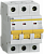 Автомат ИЭК 3П 3А 4,5 кА хар-ка С (ВА 47-29)
